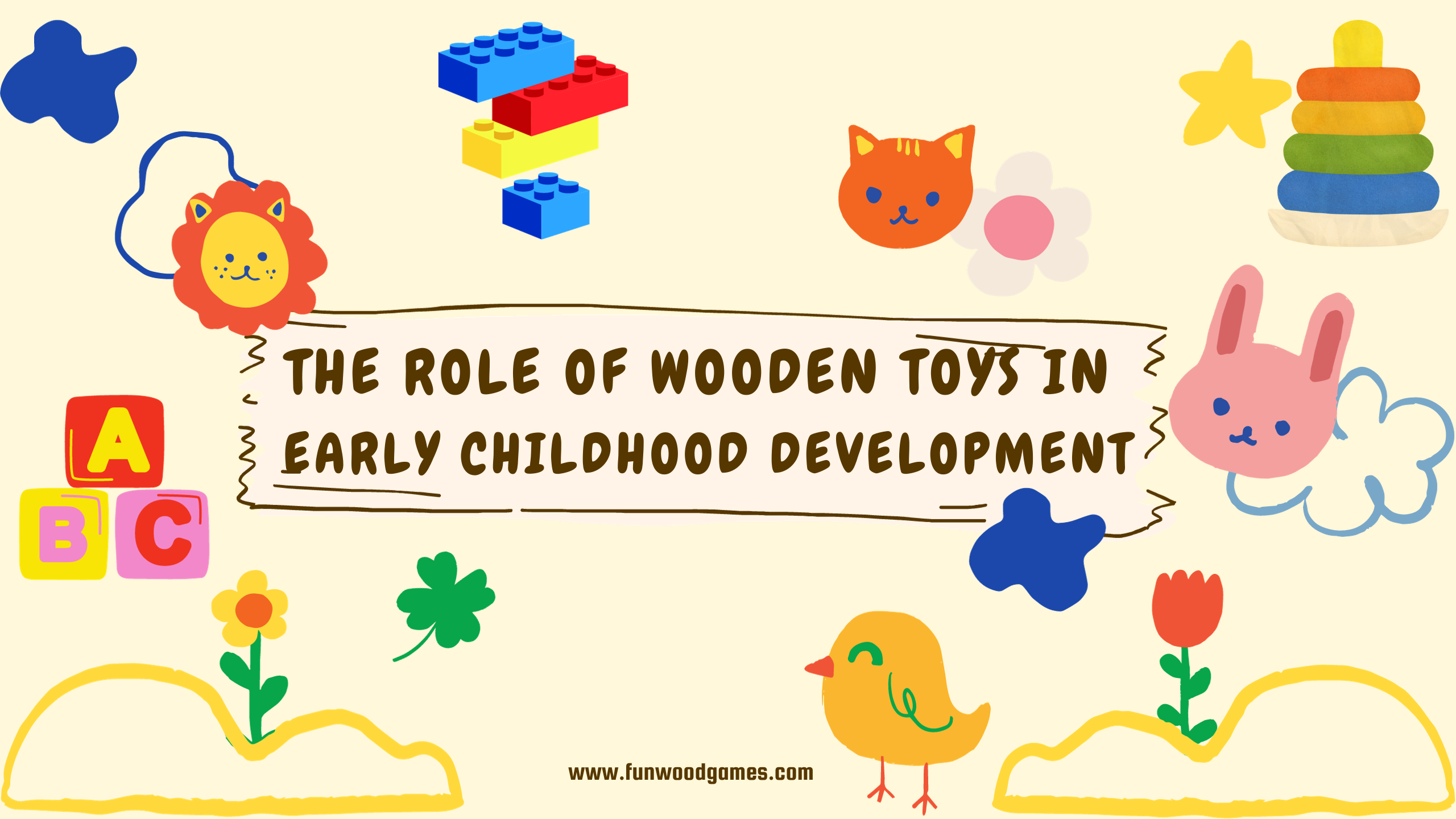 Role of wooden toys in development of kids